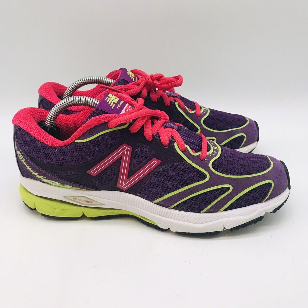 New Balance 851 Acteva Lite Running Sneakers Women's 6.5 Plum Pink Lime Low Shoe